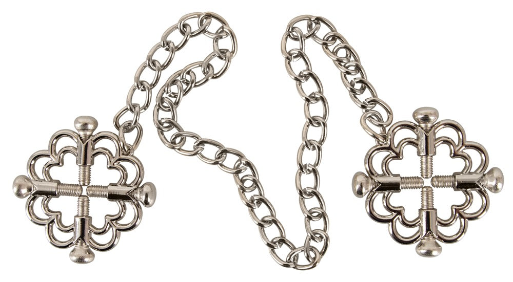 Bad Kitty Nipple Jewellery - Joya para Pezones con Cadena en Acero Inoxidable