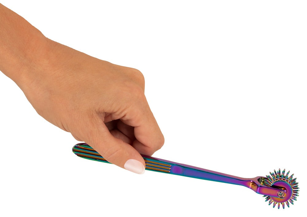 Rainbow Triple Pinwheel - Molinete Metálico de Fetish