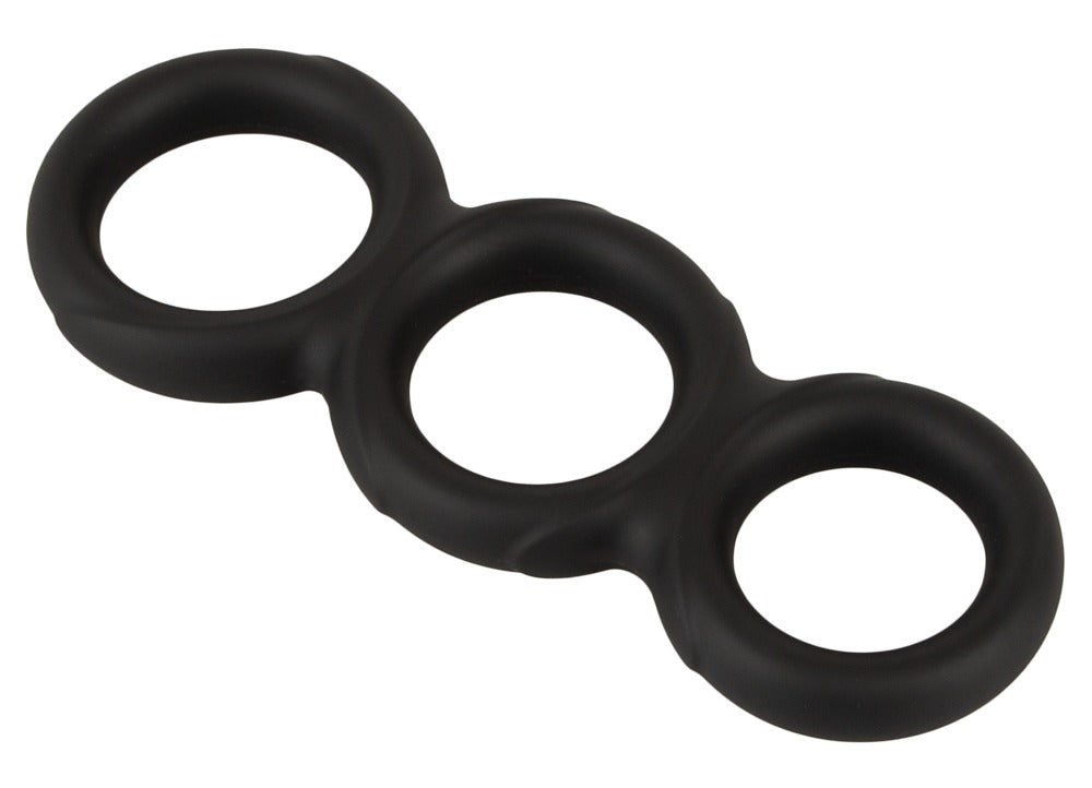 Erecto Triple Cock Ring - Anillo de Silicona Elástica
