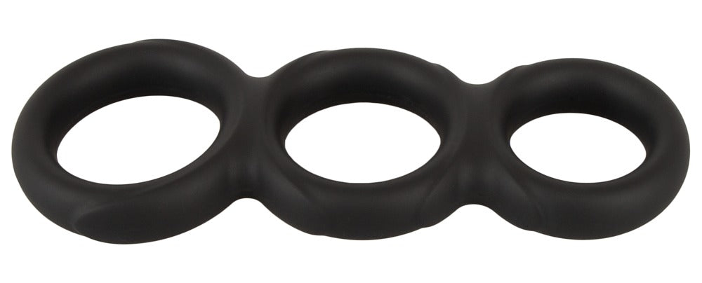 Erecto Triple Cock Ring - Anillo de Silicona Elástica