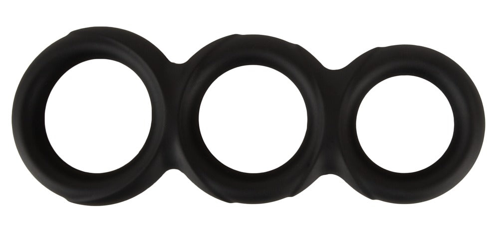 Erecto Triple Cock Ring - Anillo de Silicona Elástica