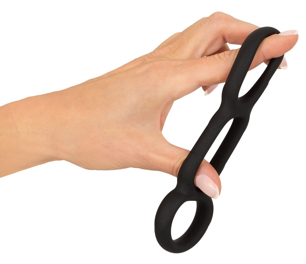 Erecto Triple Cock Ring - Anillo de Silicona Elástica