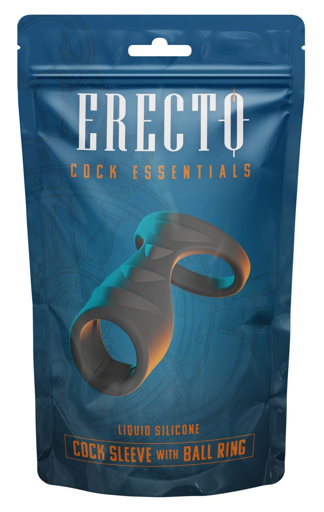 Erecto Cock Sleeve with Ball R - Funda Peneana con Anillo Esférico