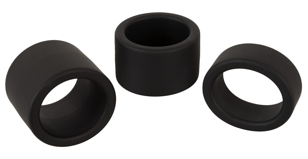 Erecto Ball Stretcher Set - 3 Anillos Testiculares en Silicona