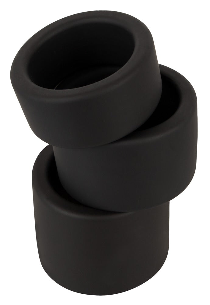 Erecto Ball Stretcher Set - 3 Anillos Testiculares en Silicona