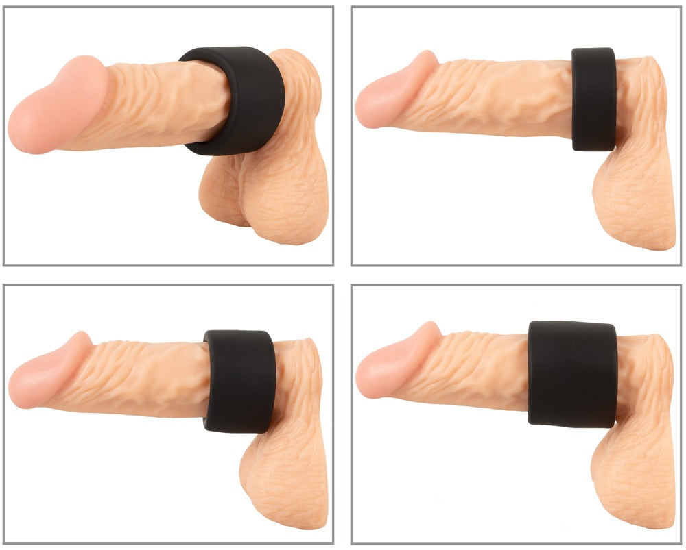 Erecto Ball Stretcher Set - 3 Anillos Testiculares en Silicona