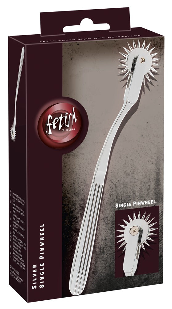 Single Pinwheel Silver - Rueda de Nervios Plateada Fetish Collection