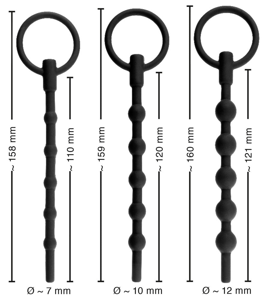 PenisPlug Training Set x3 - Dilatadores de Silicona Suave