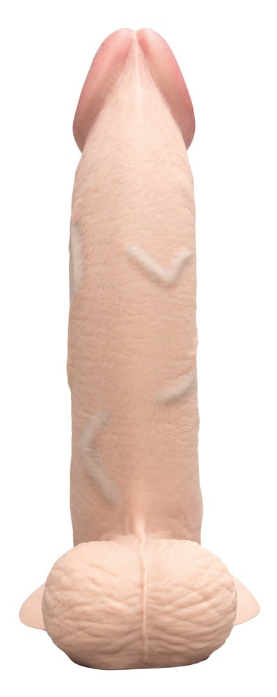 b-Vibe Slipskin 9" Curved - Dildo Realista con Base de Succión