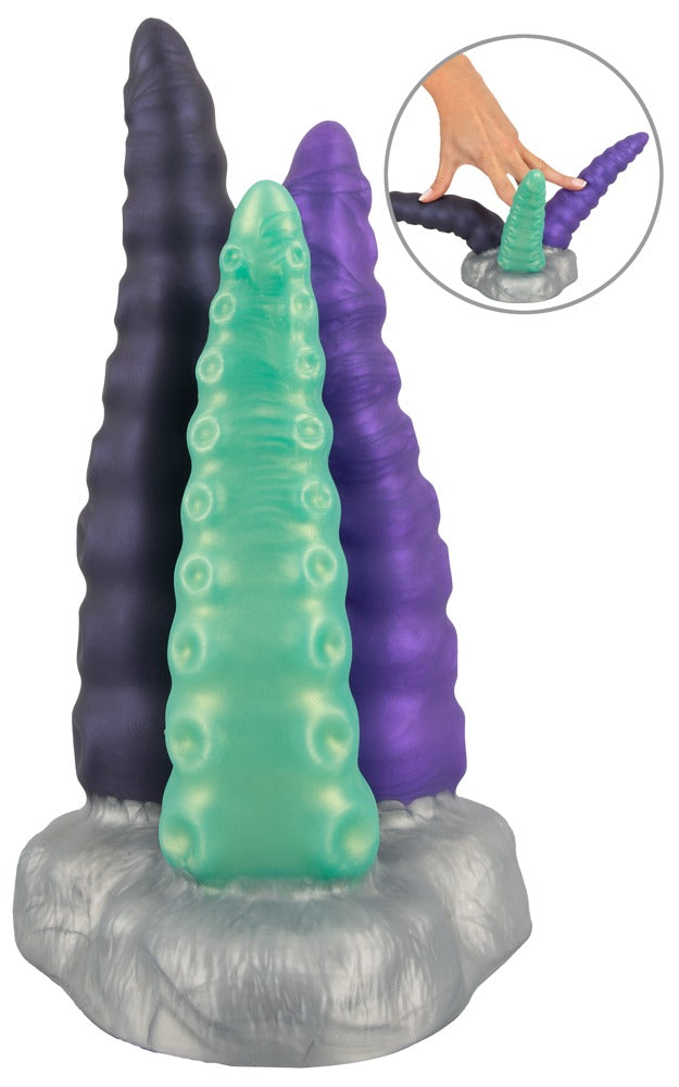 Beasty Cocks Triple Tentacle - Dildo Especial de 3 Tentáculos