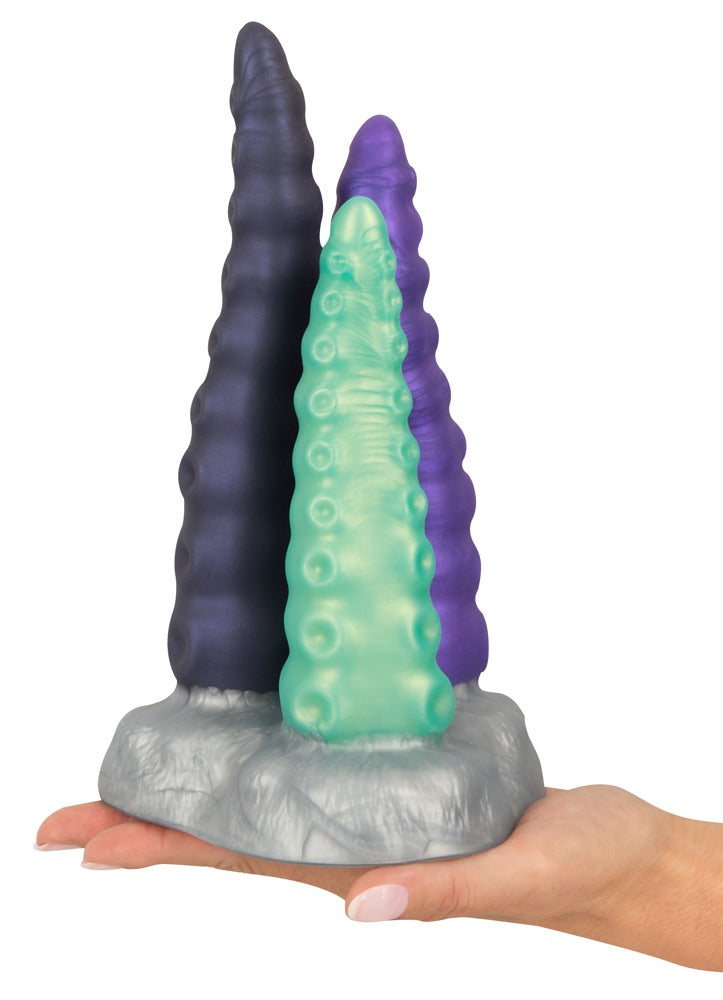 Beasty Cocks Triple Tentacle - Dildo Especial de 3 Tentáculos