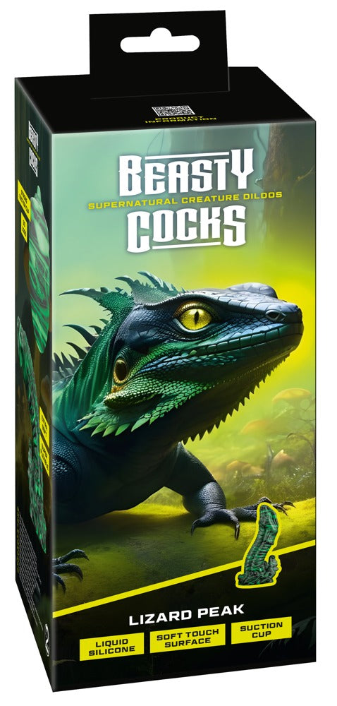 Beasty Cocks Lizard Peak - Dildo Especial con Diseño Lagarto