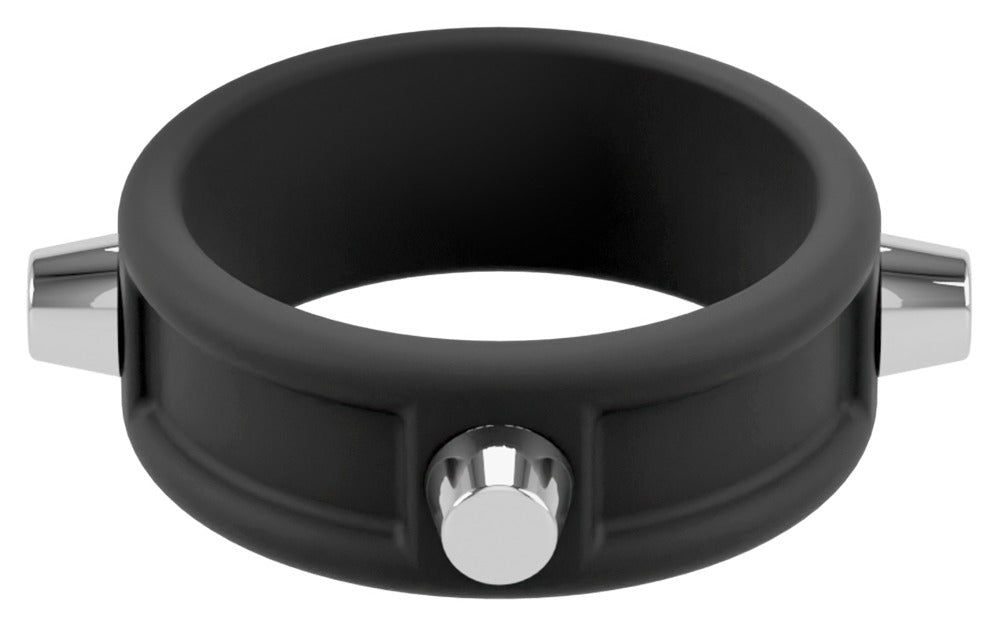 Anillo Rebel con Tachuelas - Silicona Elástica