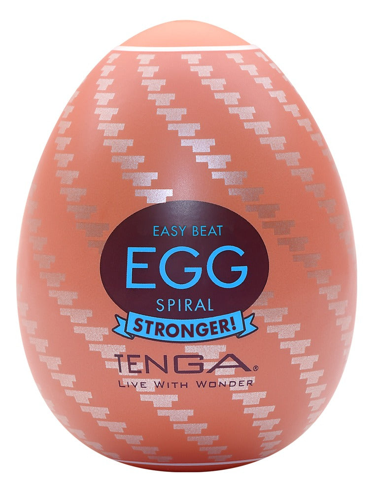 Tenga Egg Spiral Stronger - Pack 6 Masturbadores Desechables