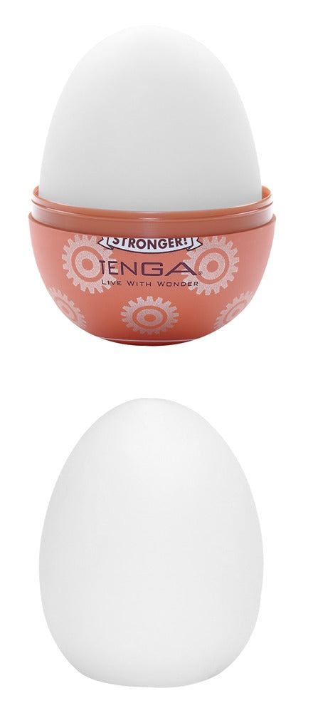 Tenga Egg Gear HB - Masturbador Desechable con Estimulación en Rueda Dentada
