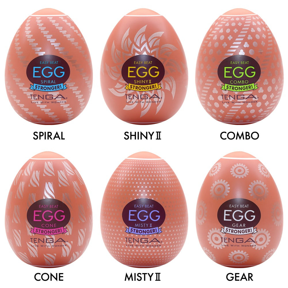 Tenga Egg HB Package II - Pack de 6 Masturbadores Desechables