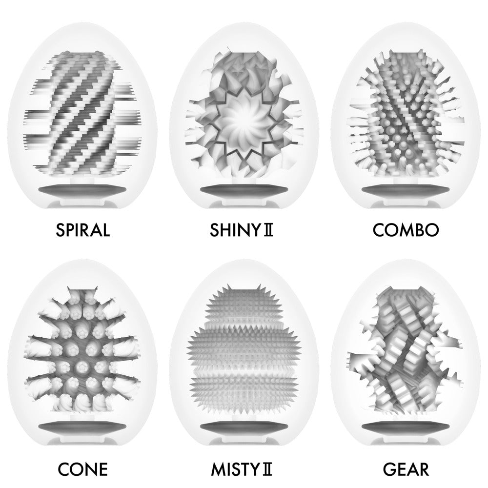 Tenga Egg HB Package II - Pack de 6 Masturbadores Desechables