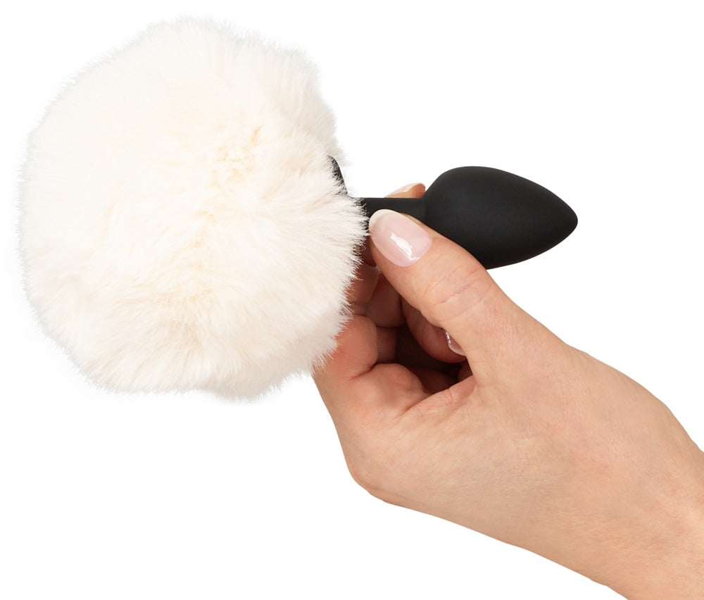 Fluffy Tail White S - Plug Anal con Cola Esponjosa You2Toys