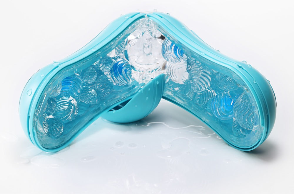 Tenga Flip Orb Ocean Blue - Masturbador Manual de Diseño Ergonómico
