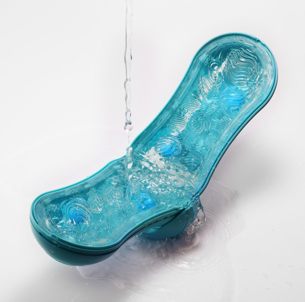 Tenga Flip Orb Ocean Blue - Masturbador Manual de Diseño Ergonómico