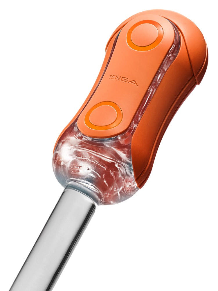 Tenga Flip Orb Sunset Orange - Masturbador Manual de Diseño Ergonómico