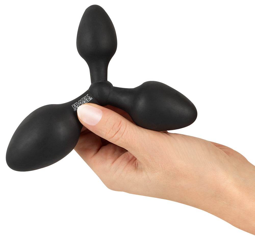 Black Velvets Triple Butt Plug - Set de 3 Plugs Anales de Silicona