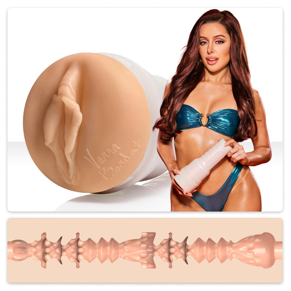 Masturbador Fleshlight Vanna Bardot Dopamine - Textura Intensiva
