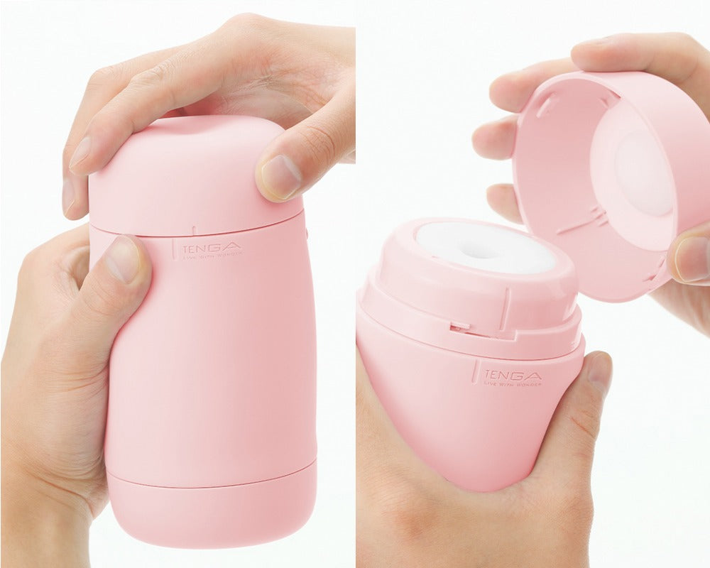 Tenga Puffy Strawberry Pink - Masturbador de Silicona Suave
