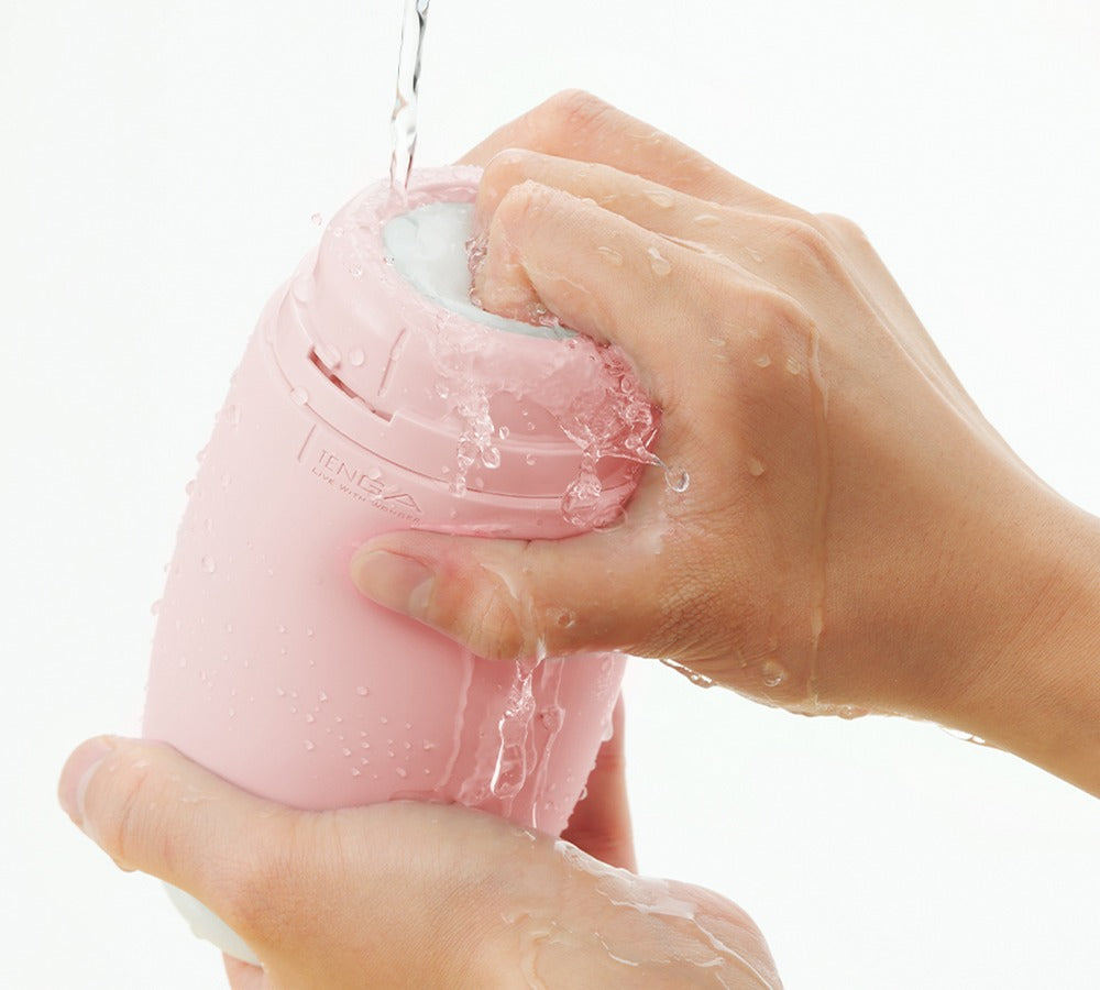 Tenga Puffy Strawberry Pink - Masturbador de Silicona Suave