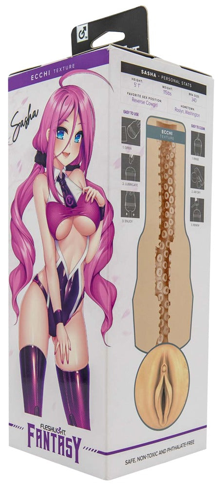 Fleshlight Fantasy Sasha Nakamoto - Masturbador sin Vibración