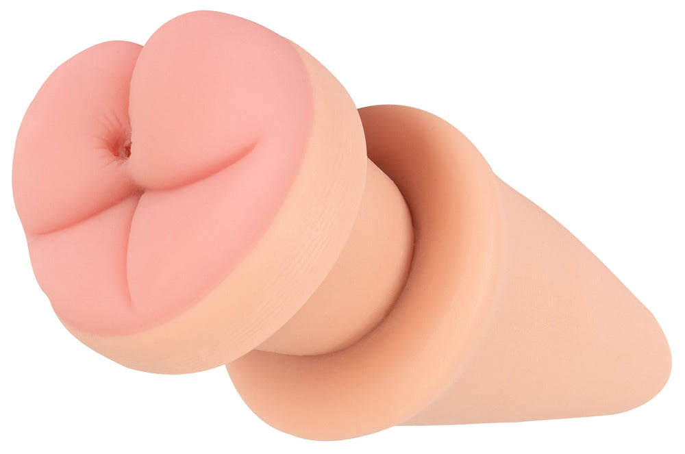 Nature Skin Butt Plug & Extension - Plug Anal 2 en 1