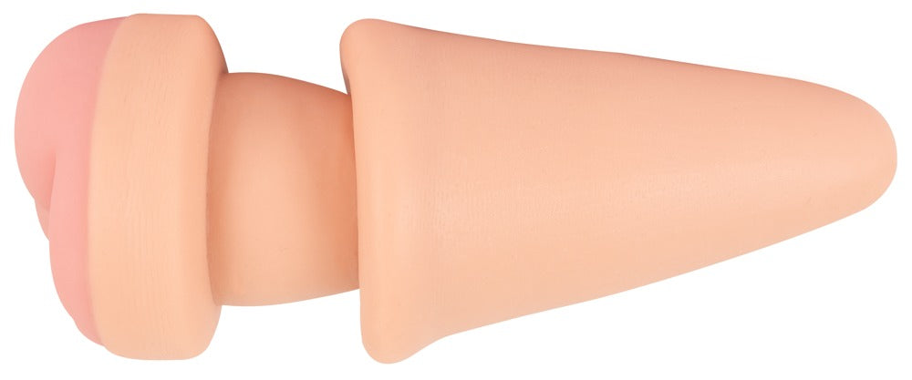 Nature Skin Butt Plug & Extension - Plug Anal 2 en 1