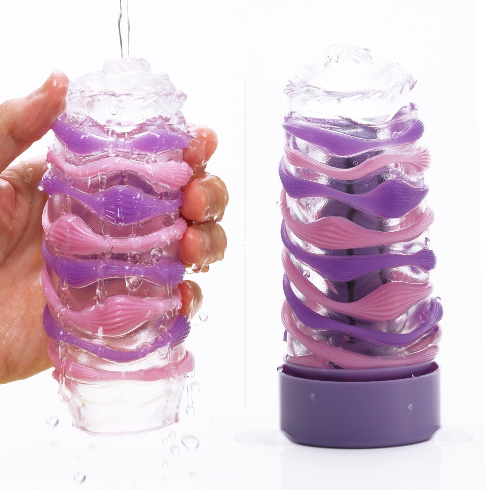 Tenga Arte Drape - Masturbador Reutilizable con Diseño Acanalado