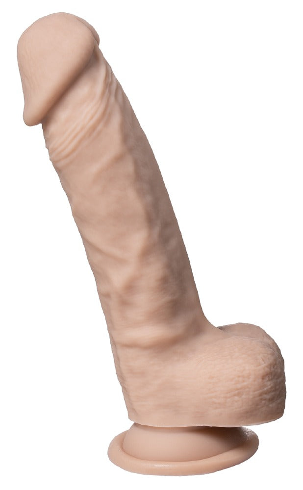 SilexD Real Skin Model 1 Flesh - Consolador Realista 7" con Base de Succión