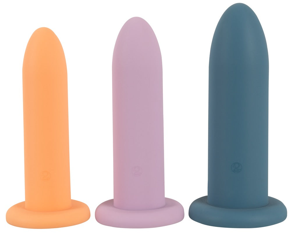 Set de Entrenamiento Three In A Row - 3 Consoladores de Silicona You2Toys