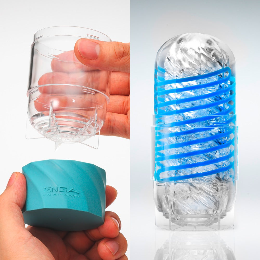 Tenga Spinner Deluxe 01 Drops - Masturbador con Espiral Interna