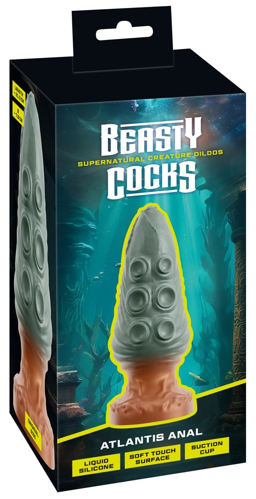Plug Anal Atlantis Beasty Cocks - Diseño Estimulante