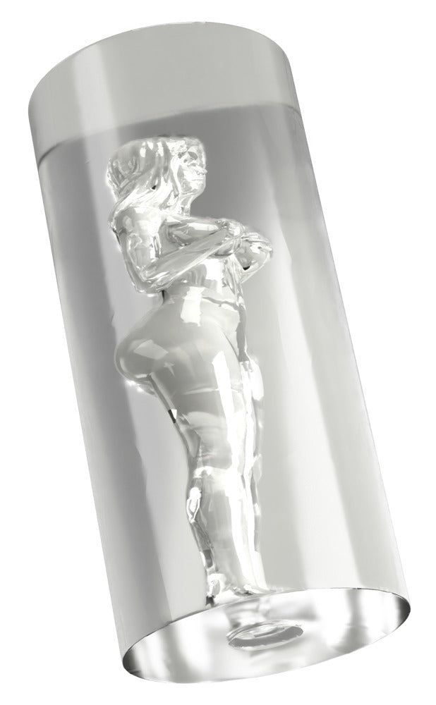 Female Shaped Tunnel Masturbador Transparente STROKER