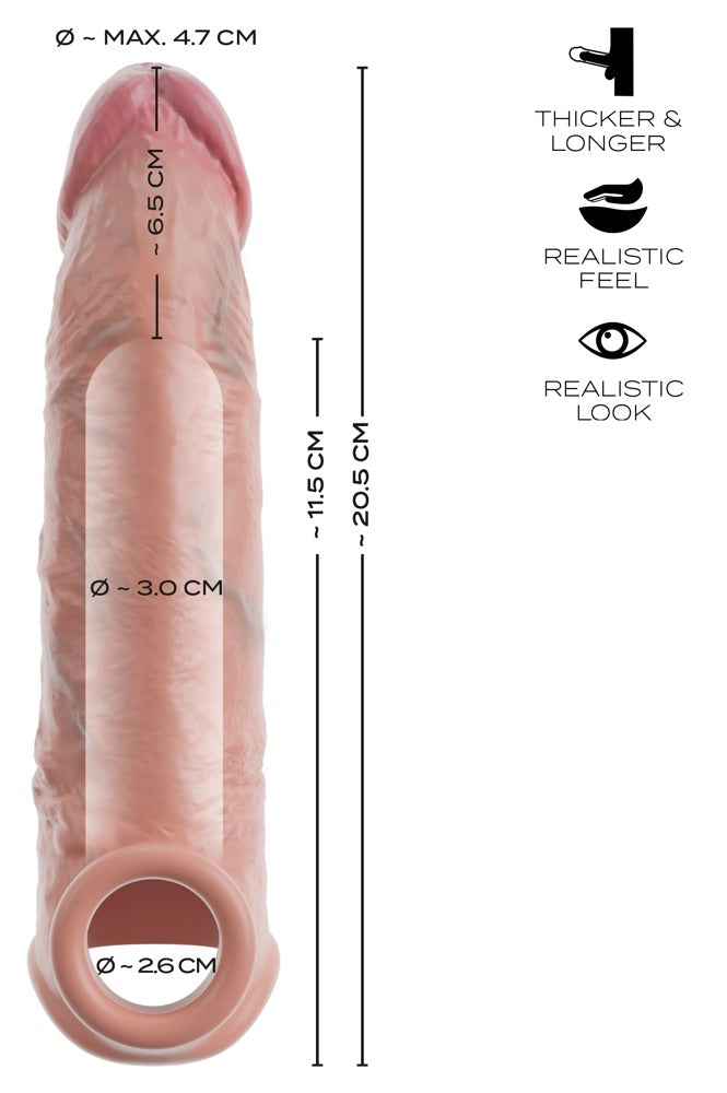Realistixxx Extension Sleeve - Funda Extensora de Silicona