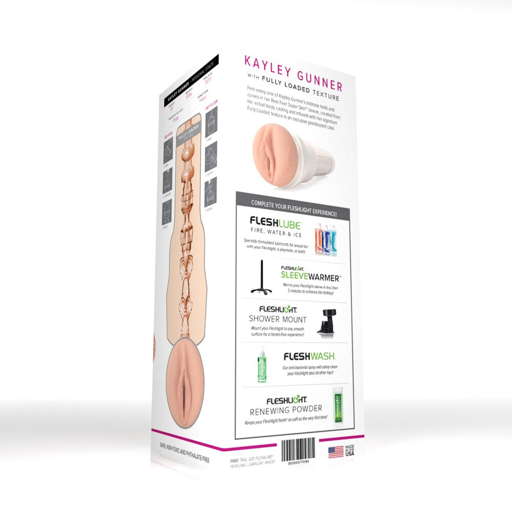 Fleshlight Kayley Gunner Fully Loaded - Masturbador Manual
