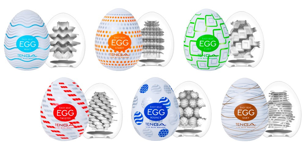 Tenga Egg Variety Pack x6 Standard - Masturbadores Desechables
