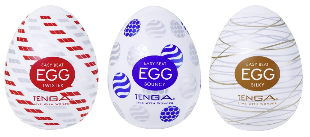Tenga Egg Standard Set 2 - Pack 3 Masturbadores Desechables