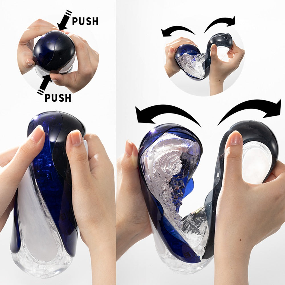 Tenga Flip 360 Midnight Purple - Masturbador Giratorio 360°