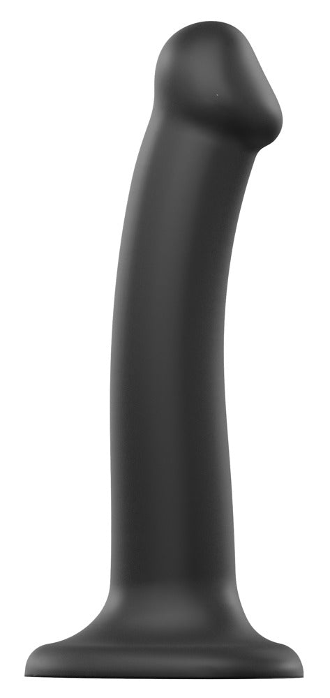 Semi-Real Dildo M Black - Consolador Realista de Doble Densidad
