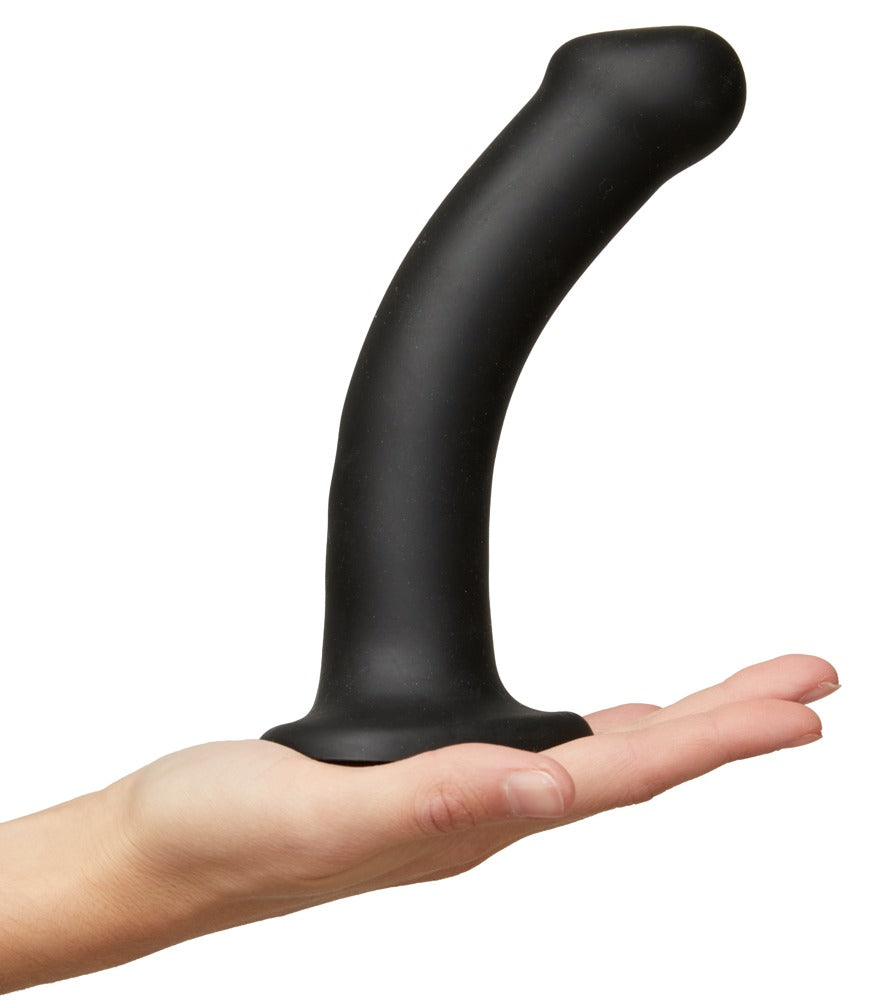 Semi-Real Dildo M Black - Consolador Realista de Doble Densidad