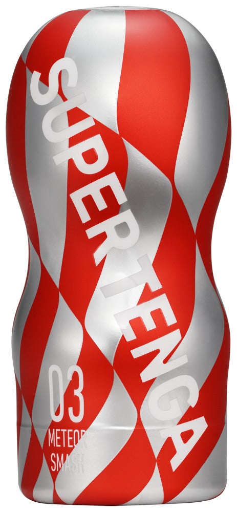Super Tenga Meteor Smash - Masturbador Desechable con Vacuum Cup