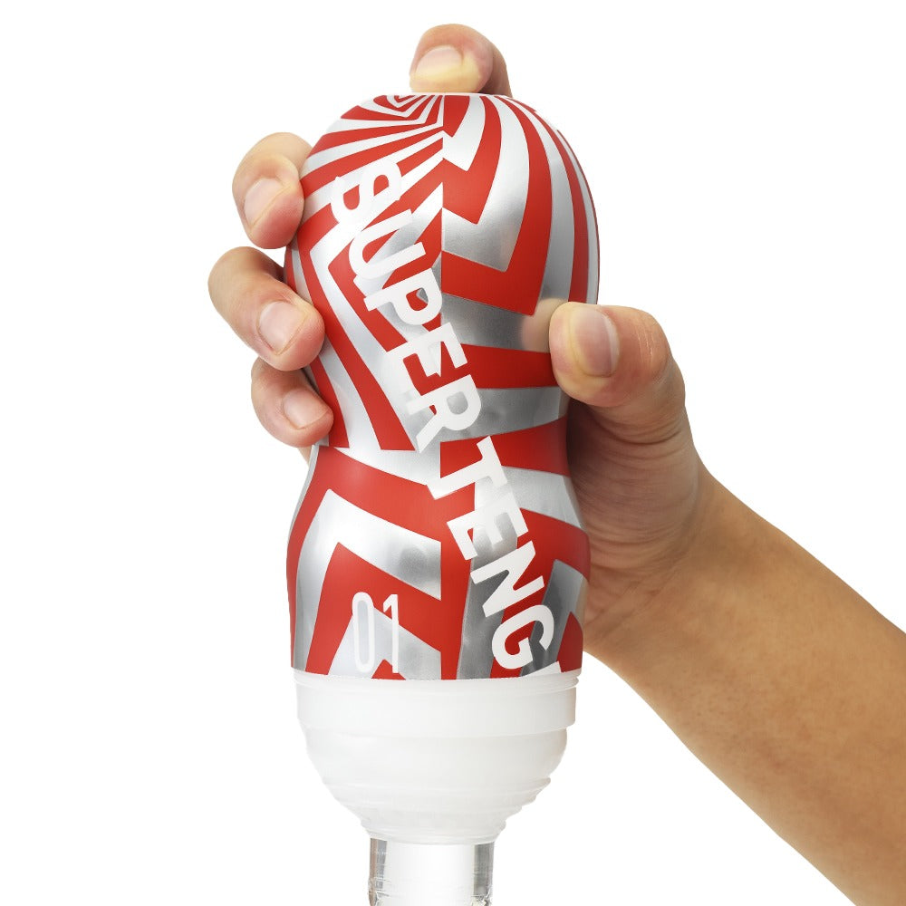 Super Tenga Meteor Smash - Masturbador Desechable con Vacuum Cup