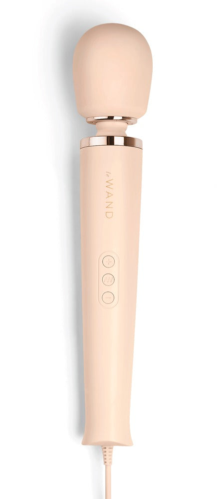Le Wand Powerful Plug-In Cream - Masajeador Eléctrico Enchufable