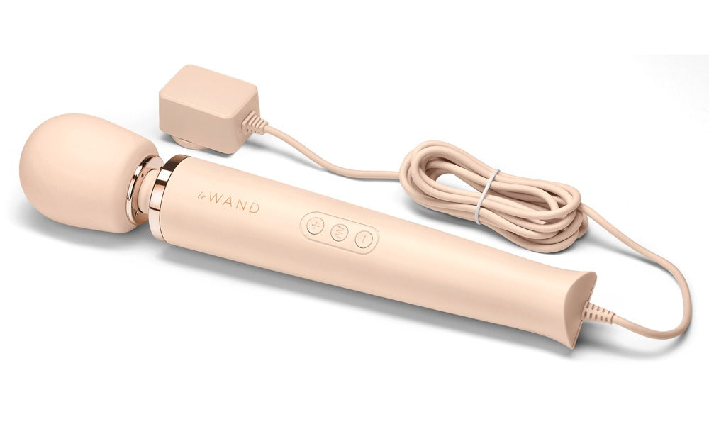 Le Wand Powerful Plug-In Cream - Masajeador Eléctrico Enchufable