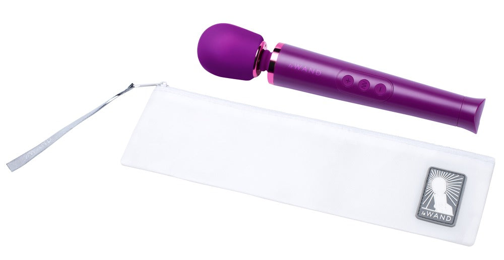Le Wand Petite Cherry - Masajeador Vibrador Recargable Compacto